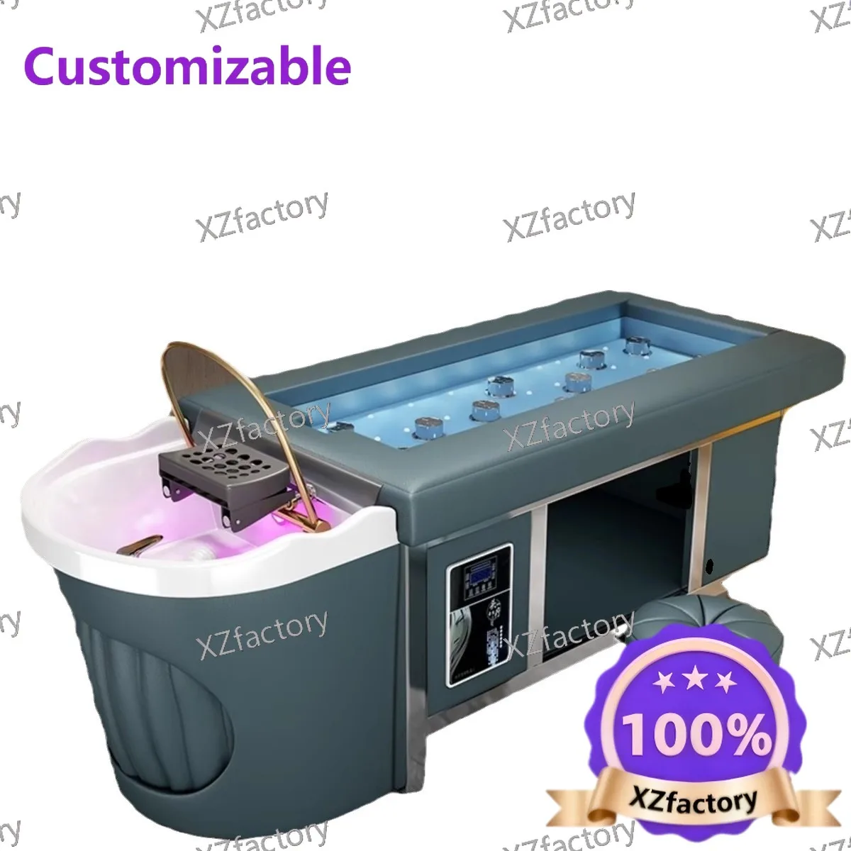 Smokeless moxibustion water circulation fumigation shampoo bed, full body massage Thai therapy beauty salon exclusive integrated
Smokeless moxibustion water circulation fumigation shampoo bed, full body massage Thai therapy beauty salon exclusive integrated