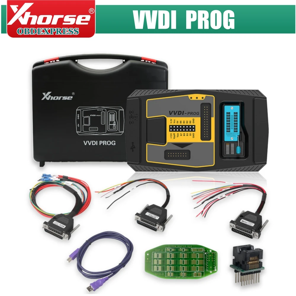 Xhorse V5.3.8 VVDI PROG Auto Programmer VVDIPROG Auto Diangnostic Tool
Xhorse V5.3.8 VVDI PROG Auto Programmer VVDIPROG Auto Diangnostic Tool