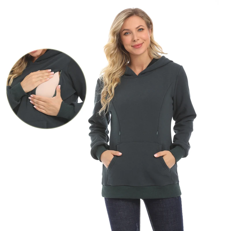 Зимний термокостюм для беременных и кормящих мам: толстовка с капюшоном и длинными рукавами, одежда для грудного вскармливания
Зимний термокостюм для беременных и кормящих мам: толстовка с капюшоном и длинными рукавами, одежда для грудного вскармливания