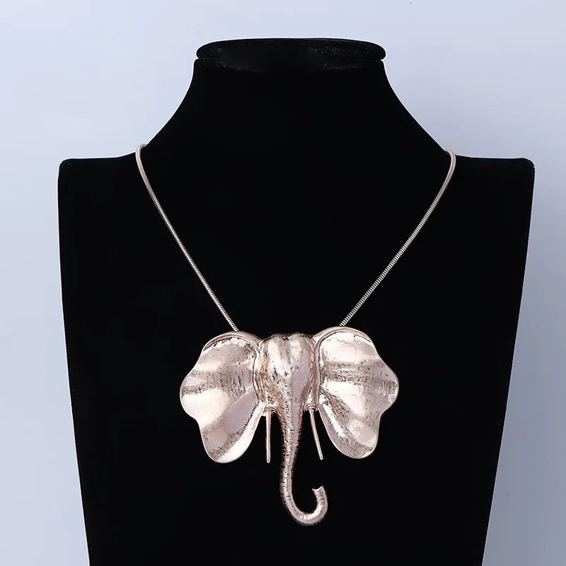 Kaseakia Elephant Metal Pendant Sweater Long Necklace for Women
Kaseakia Elephant Metal Pendant Sweater Long Necklace for Women