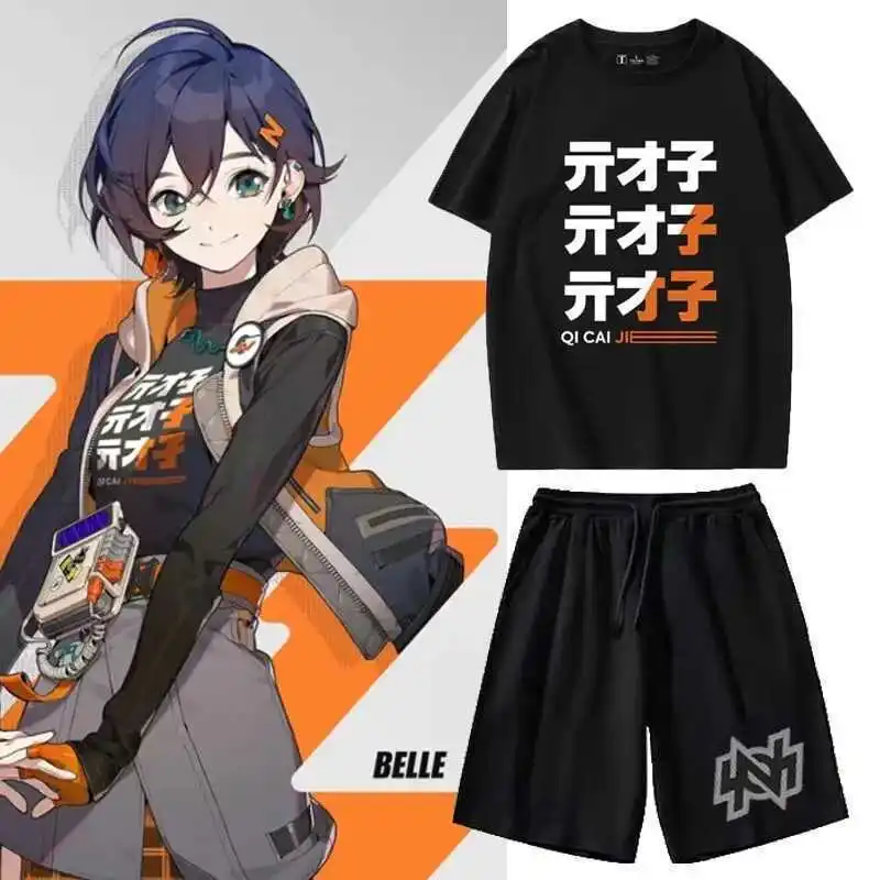 Game T Shirt Zenless Zone Zero Print Tops ZZZ Role Wise Belle Men Women Short Sleeve O-neck Graphic Cotton Tee Harajuku For Kids
Game T Shirt Zenless Zone Zero Print Tops ZZZ Role Wise Belle Men Women Short Sleeve O-neck Graphic Cotton Tee Harajuku For Kids