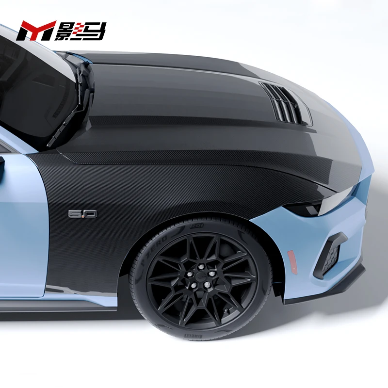 High Quality Carbon Fiber Front Fenders for Ford Mustang S650 Gt350 Stylish Auto Accessories
High Quality Carbon Fiber Front Fenders for Ford Mustang S650 Gt350 Stylish Auto Accessories