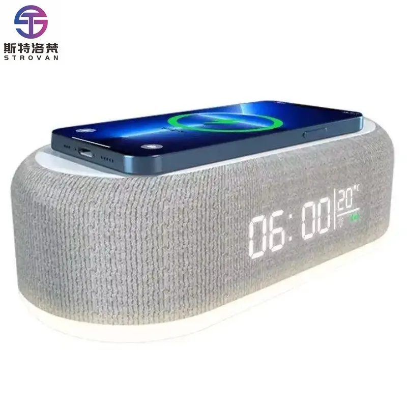 15W Wireless Fast Charger LED Night Light Temperature Time Alarm Clock Desk Table Charging Multifunction Lamp
15W Wireless Fast Charger LED Night Light Temperature Time Alarm Clock Desk Table Charging Multifunction Lamp