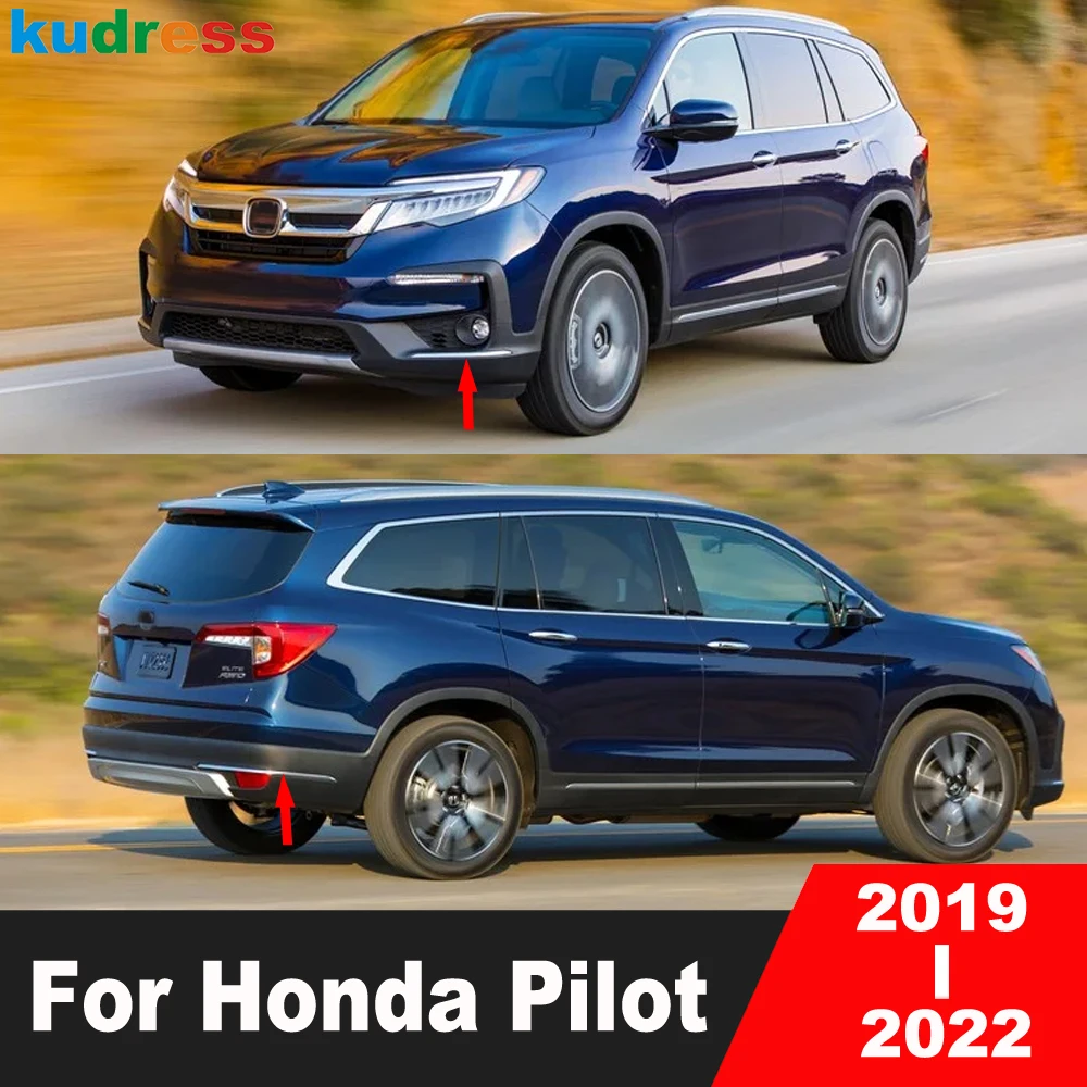 Front Rear Bumper Corner Cover Trim For Honda Pilot 2019 2020 2021 2022 SUV Chrome Car Anti-collision Molding Strip Accessories
Front Rear Bumper Corner Cover Trim For Honda Pilot 2019 2020 2021 2022 SUV Chrome Car Anti-collision Molding Strip Accessories