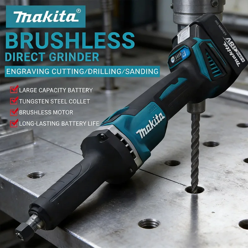 Electric Grinder Brushless Lithium Straight Grinder Multifunctional Stone Carving Grinding Machine for Makita
Electric Grinder Brushless Lithium Straight Grinder Multifunctional Stone Carving Grinding Machine for Makita