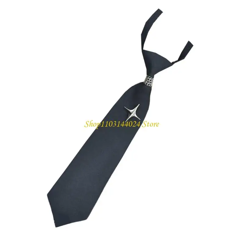 N5KE Earlier Knotted Necktie Modern Office Wear Lightweight Polyester Silk Blend Easy Care
N5KE Earlier Knotted Necktie Modern Office Wear Lightweight Polyester Silk Blend Easy Care