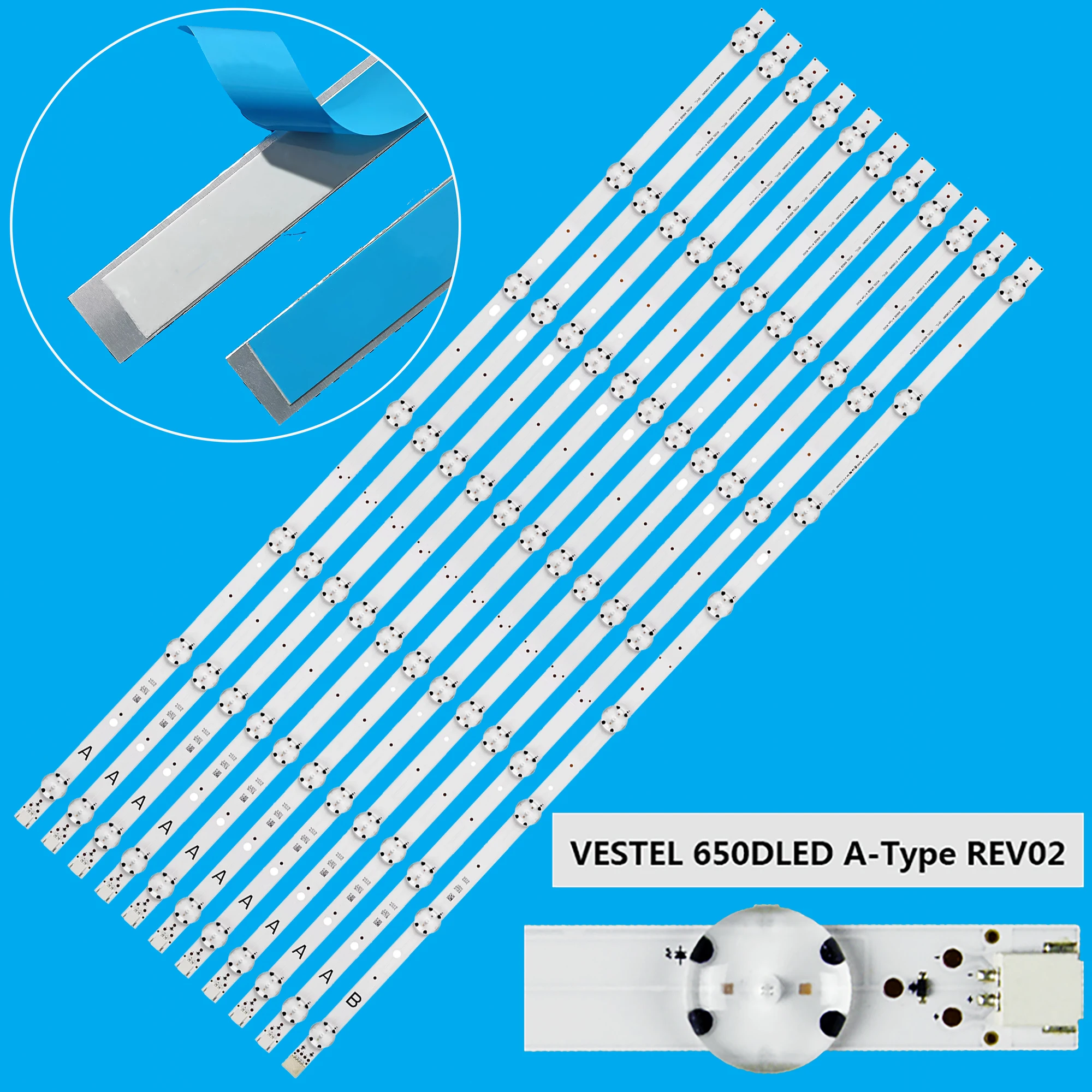 Светодиодная лента подсветки для 65V6763DB 65U6663DG 65A06USB 65AO6USB 65R7040U 65R7540U 65UD9000 65UH8800 LT-65VU980 LT-65C880C
Светодиодная лента подсветки для 65V6763DB 65U6663DG 65A06USB 65AO6USB 65R7040U 65R7540U 65UD9000 65UH8800 LT-65VU980 LT-65C880C