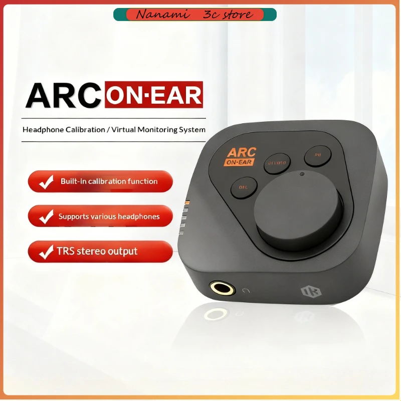 IK ARC ON EAR автономный усилитель ЦАП для наушников независимая аппаратная калибровка наушников интерфейс для различных наушников
IK ARC ON EAR автономный усилитель ЦАП для наушников независимая аппаратная калибровка наушников интерфейс для различных наушников