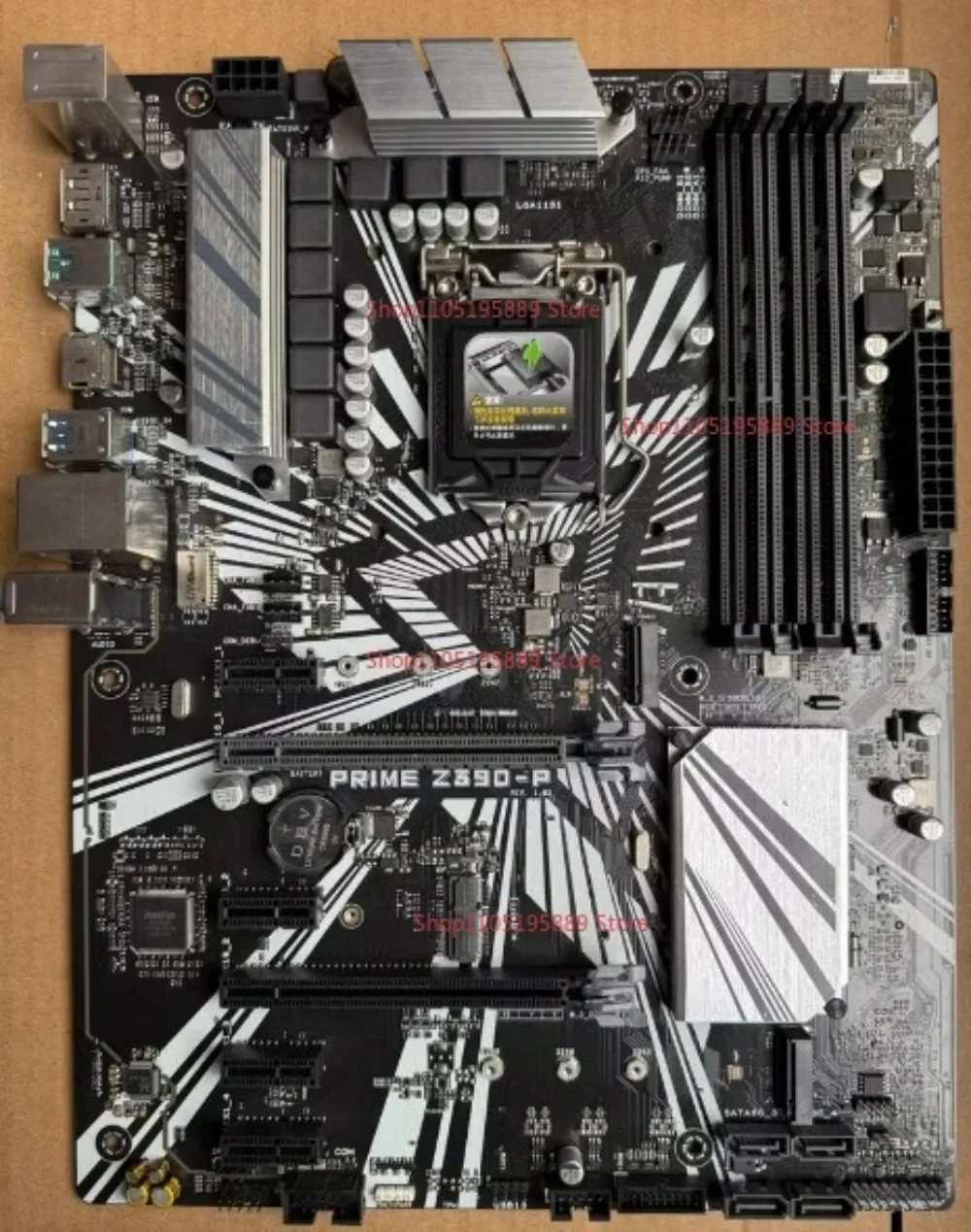 For ASUS Z390-P Lga1151 Supports Intel 8-9th Generation Processor Ddr4 × 4 Main Board 100% Tested
For ASUS Z390-P Lga1151 Supports Intel 8-9th Generation Processor Ddr4 × 4 Main Board 100% Tested