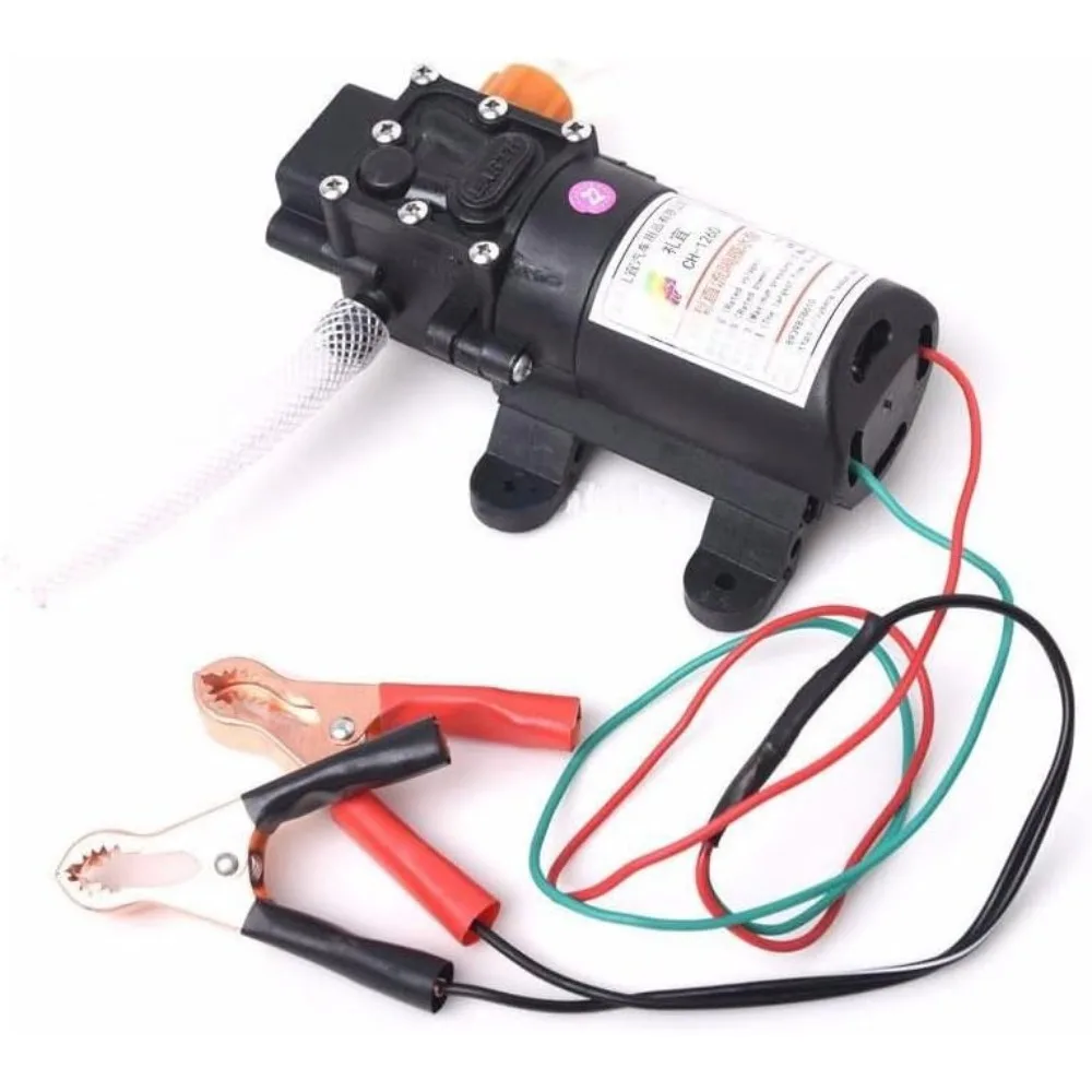 DC 12V 60W Engine Oil Transfer Pump - Pure Copper Motor High Efficiency, 5L/Min Flow 10m Max Lift, Universal Fit for Car/Boat
DC 12V 60W Engine Oil Transfer Pump - Pure Copper Motor High Efficiency, 5L/Min Flow 10m Max Lift, Universal Fit for Car/Boat