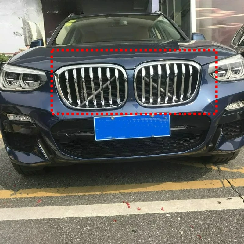 ABS Chrome Front Center Grill Grid Grille Cover Trim 14pcs For X3 G01 X4 G02 2018 2019 Car Styling Accessories
ABS Chrome Front Center Grill Grid Grille Cover Trim 14pcs For X3 G01 X4 G02 2018 2019 Car Styling Accessories