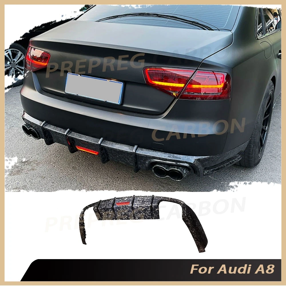 Carbon Fiber Body Kits Rear Lip Diffuser Spoiler Aprons FRP for Audi A8 2010 2011 2012 2013 Car Bumper Guard Rear Diffuser
Carbon Fiber Body Kits Rear Lip Diffuser Spoiler Aprons FRP for Audi A8 2010 2011 2012 2013 Car Bumper Guard Rear Diffuser