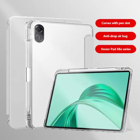 Мягкий прозрачный чехол из ТПУ для Honor Pad X8A NDL-W09 11 2024 MagicPad 2 GT Pro 12.3 Pad 9 8 V8 Pro X8 Lite V7 X9 с слотом для ручки
Мягкий прозрачный чехол из ТПУ для Honor Pad X8A NDL-W09 11 2024 MagicPad 2 GT Pro 12.3 Pad 9 8 V8 Pro X8 Lite V7 X9 с слотом для ручки