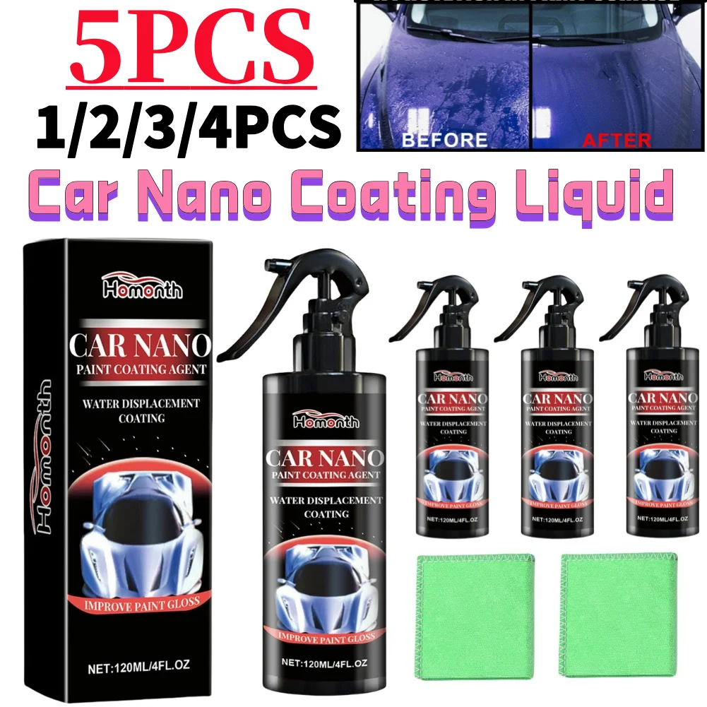 1-5Pcs Car Nano Coating Liquid Polishing Paint Coating Agent Car Scratch Repair Nano Spray Fast Repairing Scratch Spray Tools
1-5Pcs Car Nano Coating Liquid Polishing Paint Coating Agent Car Scratch Repair Nano Spray Fast Repairing Scratch Spray Tools
