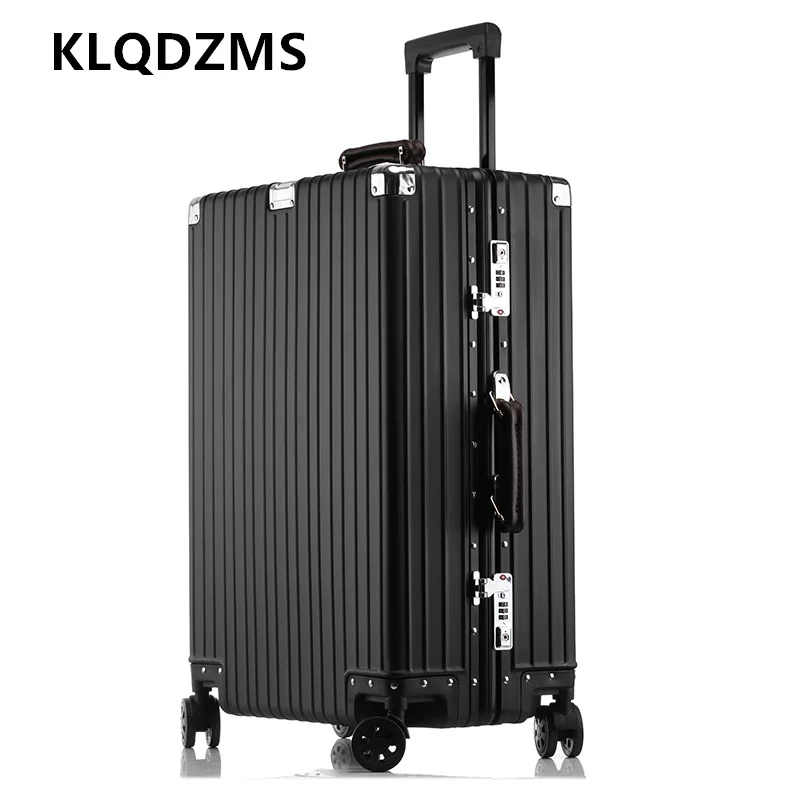 KLQDZMS Luggage New Boarding Box Full Aluminum Magnesium Alloy Trolley Case 20"24"26"29"30 Inch Large Capacity Men's Suitcase
KLQDZMS Luggage New Boarding Box Full Aluminum Magnesium Alloy Trolley Case 20"24"26"29"30 Inch Large Capacity Men's Suitcase