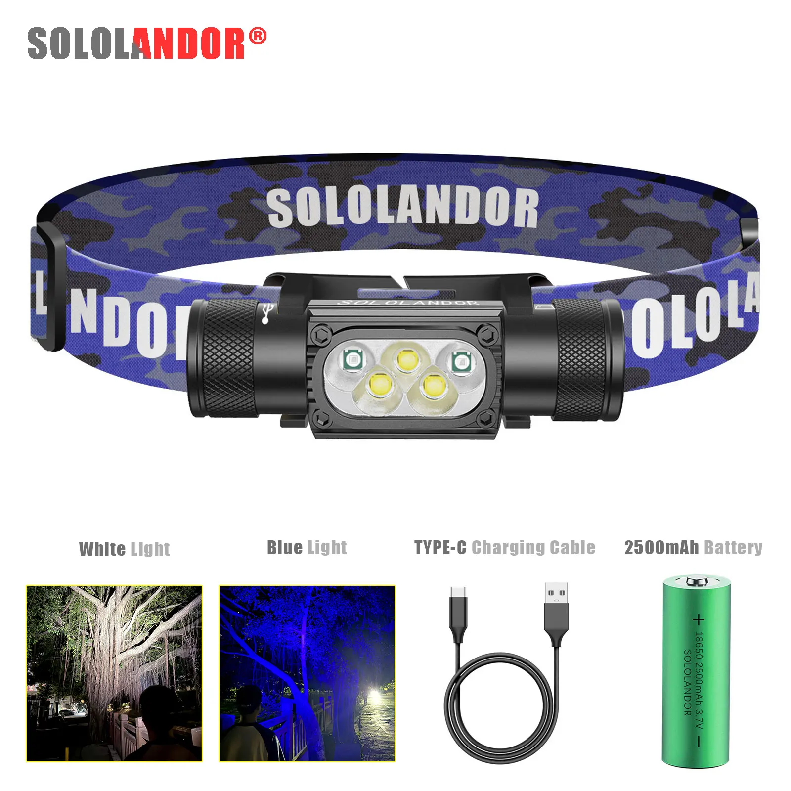 SOLOLANDOR, белая, синяя светодиодная фара, фонарик USB Type-C, 18650, налобный фонарь с аккумулятором и памятью, охотничий налобный фонарь, лампы для пчеловодства
SOLOLANDOR, белая, синяя светодиодная фара, фонарик USB Type-C, 18650, налобный фонарь с аккумулятором и памятью, охотничий налобный фонарь, лампы для пчеловодства