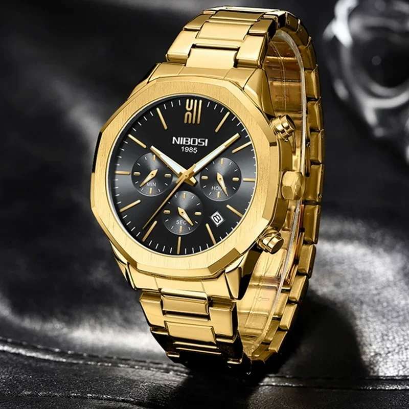 NIBOSI 2025 New Top Brand Luxury Watch for Men Waterproof Chronograph Date Quartz Clock Sports WristWatch Relogio Masculino
NIBOSI 2025 New Top Brand Luxury Watch for Men Waterproof Chronograph Date Quartz Clock Sports WristWatch Relogio Masculino