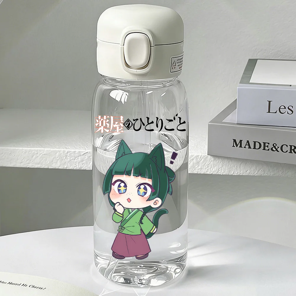 600ml The Apothecary Diaries Cartoon CatCat Large Capacity Plastics Transparent Straw Water Cup Outdoor Sports Portable Bottle
600ml The Apothecary Diaries Cartoon CatCat Large Capacity Plastics Transparent Straw Water Cup Outdoor Sports Portable Bottle