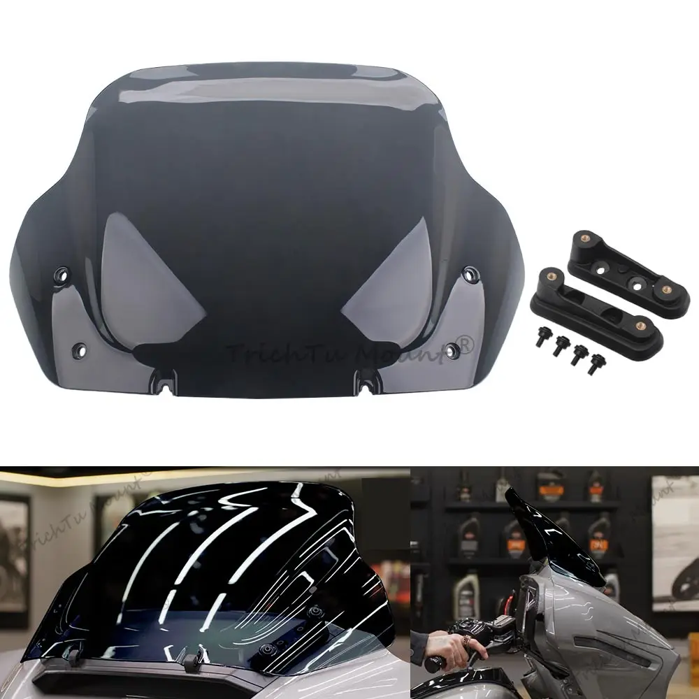 Motorcycle 14" Windshield Clear Windscreen Deflectors For Harley Touring Street Glide FLHX 2024-UP FLHXSE 2023-Up FLHXU 2025-Up
Motorcycle 14" Windshield Clear Windscreen Deflectors For Harley Touring Street Glide FLHX 2024-UP FLHXSE 2023-Up FLHXU 2025-Up