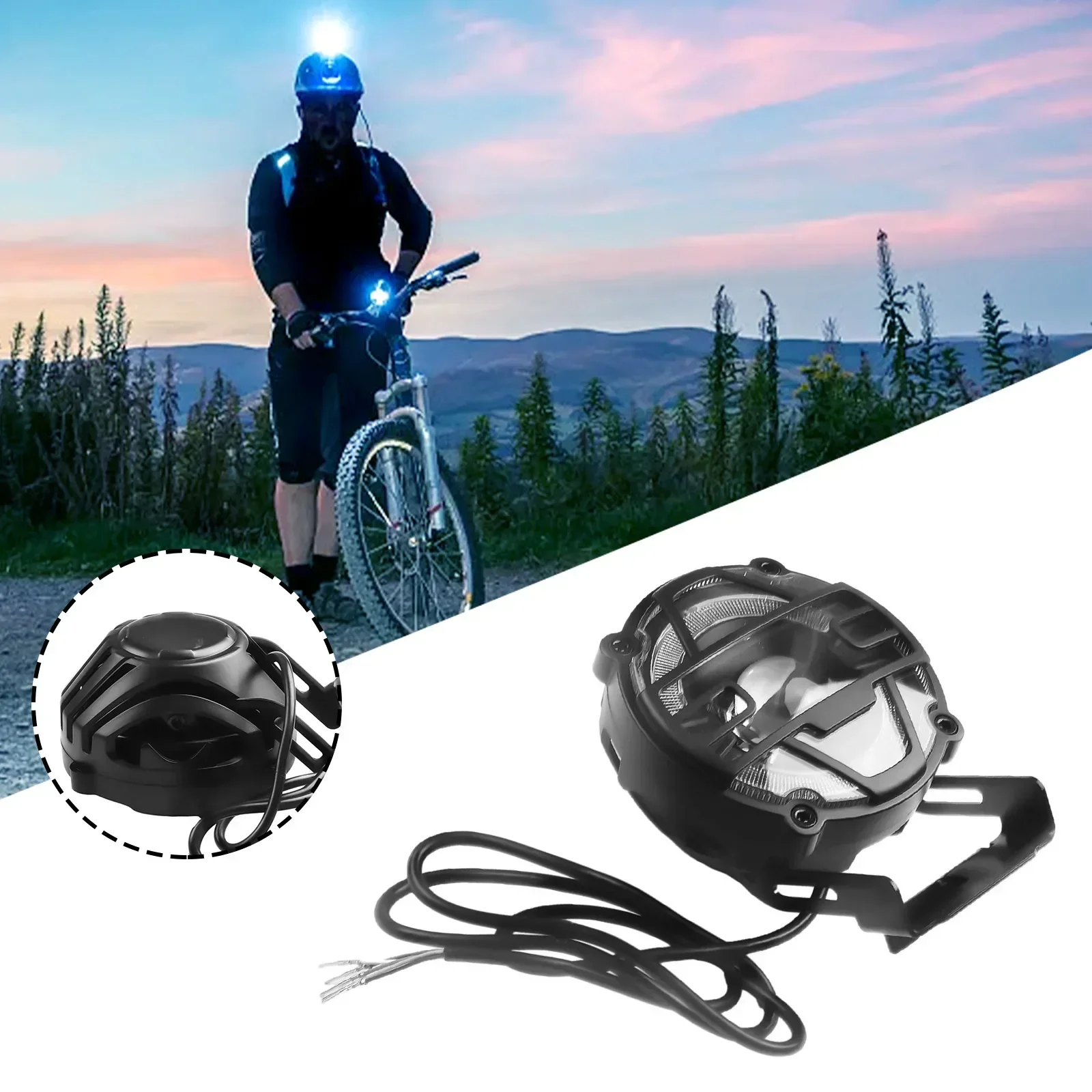 E-Bike 36V 48V Headlights Electric Bicycle Light With Horn Waterproof Bicycle Front Headlight Headlamp Riding Accessories
E-Bike 36V 48V Headlights Electric Bicycle Light With Horn Waterproof Bicycle Front Headlight Headlamp Riding Accessories