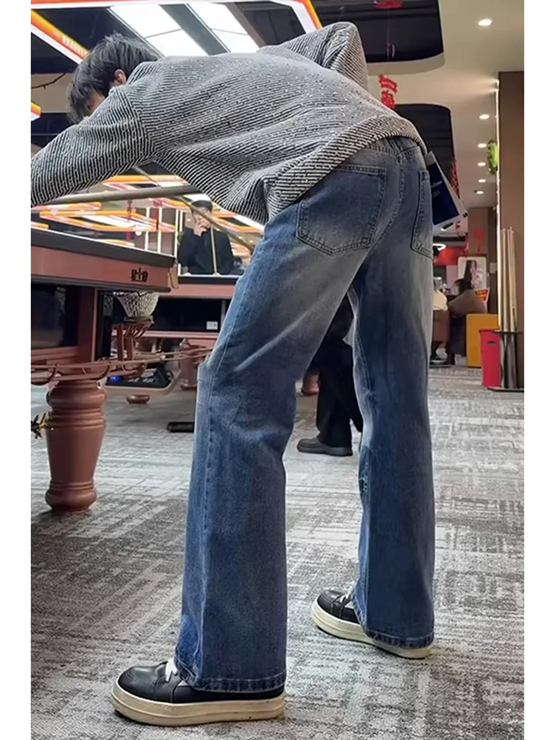 Blue Waed Men's Jeans Wave Micro Flared Long Pants Cleanfit Slimming High Street American Sle Casual Straight Leg
Blue Waed Men's Jeans Wave Micro Flared Long Pants Cleanfit Slimming High Street American Sle Casual Straight Leg