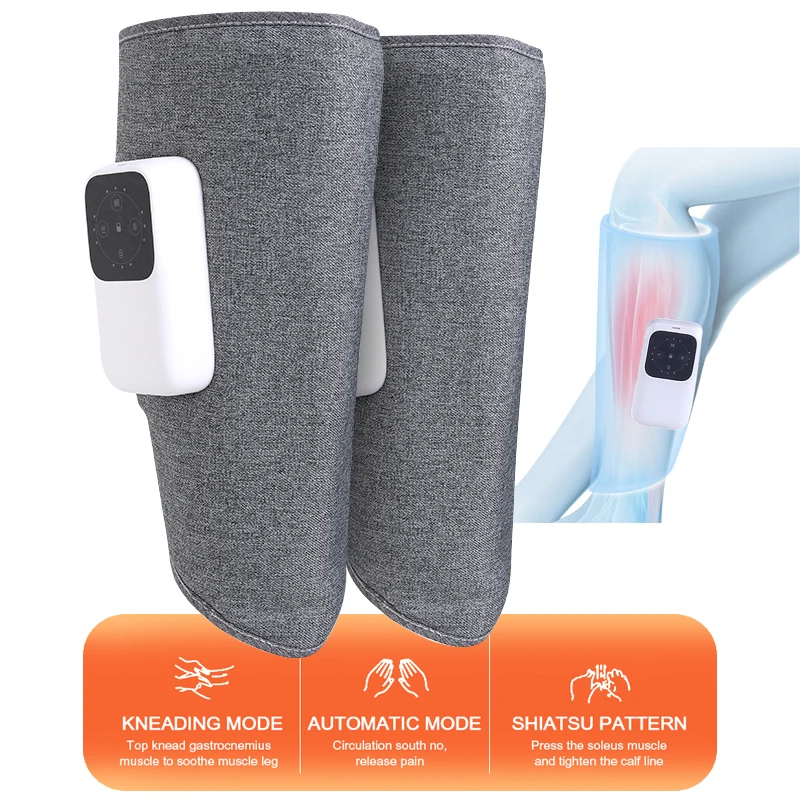 360° Electric Calf and Leg Massager 2 Heating 3 Modes Bag Air Compression Leg Massage Blood Circulation Relax Leg Massager
360° Electric Calf and Leg Massager 2 Heating 3 Modes Bag Air Compression Leg Massage Blood Circulation Relax Leg Massager