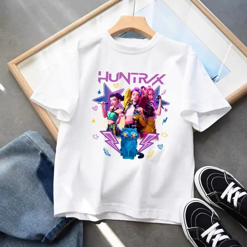 Детская футболка K-pop Demon Hunter, красивая футболка K-pop Demon Hunter в стиле Харадзюку, 100% хлопок - подходит как мужчинам, так и женщинам
Детская футболка K-pop Demon Hunter, красивая футболка K-pop Demon Hunter в стиле Харадзюку, 100% хлопок - подходит как мужчинам, так и женщинам