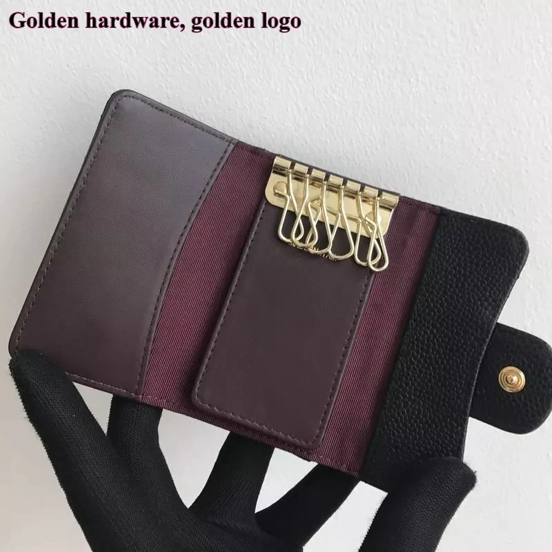 Classic solid color appearance luxury brand designer card bag key bag leather material
Classic solid color appearance luxury brand designer card bag key bag leather material