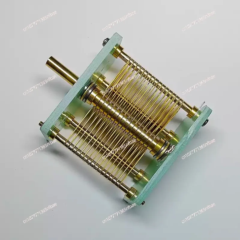 High-Power Air Variable Capacitor Semi-Handmade Air-Adjusted Capacitor Capacity 10PF-330PF
High-Power Air Variable Capacitor Semi-Handmade Air-Adjusted Capacitor Capacity 10PF-330PF
