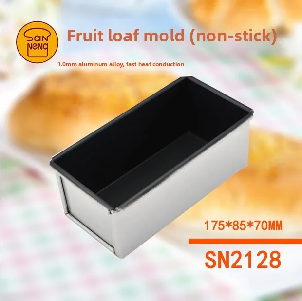 Three-Able Baking Tools Heavy Oil Sponge Fruit Toast Cheese Cake Mold Non-Stick Toast Box SN2128 Kitchen Cooking Utensils
Three-Able Baking Tools Heavy Oil Sponge Fruit Toast Cheese Cake Mold Non-Stick Toast Box SN2128 Kitchen Cooking Utensils