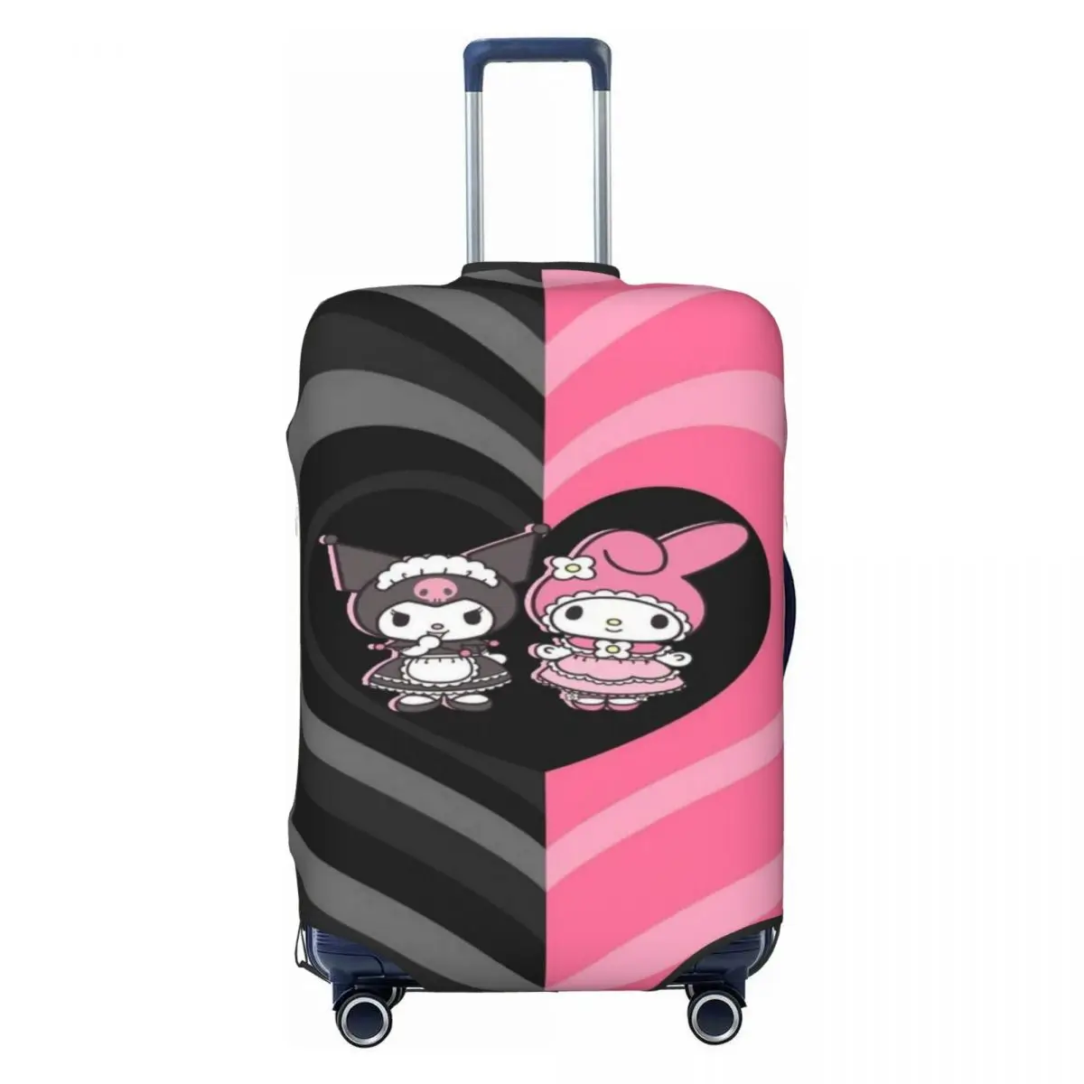 Custom Fashion Kuromi Love Luggage Cover Protector Dust Proof Travel Suitcase Covers
Custom Fashion Kuromi Love Luggage Cover Protector Dust Proof Travel Suitcase Covers