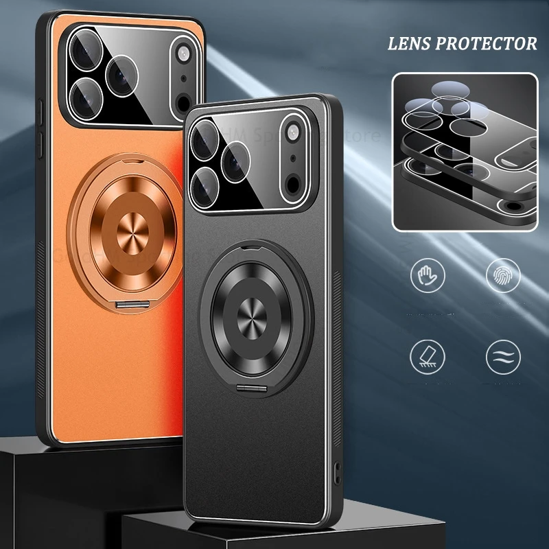 Soft Silicone Bumper Matte Case For iPhone 17 Air 16 Pro Max Lens Protection Stand For Magsafe Cover For Apple 15 14 16 Pro Max 
Soft Silicone Bumper Matte Case For iPhone 17 Air 16 Pro Max Lens Protection Stand For Magsafe Cover For Apple 15 14 16 Pro Max