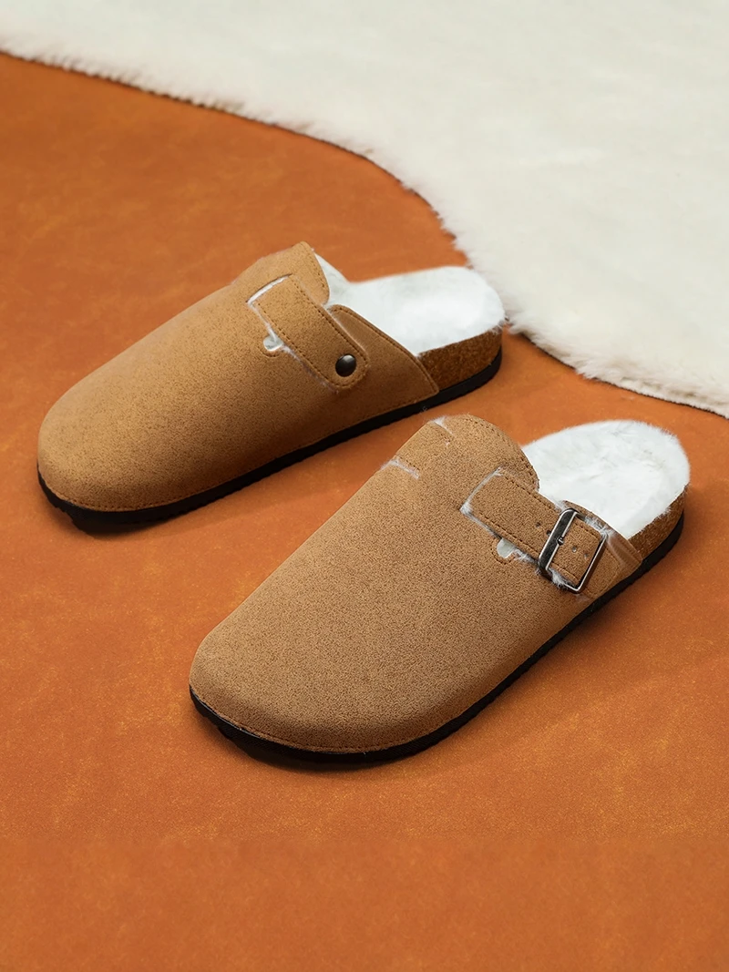 Men's Winter Slippers Fleece Lined Slip on Office Wear Home Comfort Shoes Anti Slip Synthetic Leather Slip-On Sli...
Men's Winter Slippers Fleece Lined Slip on Office Wear Home Comfort Shoes Anti Slip Synthetic Leather Slip-On Sli...