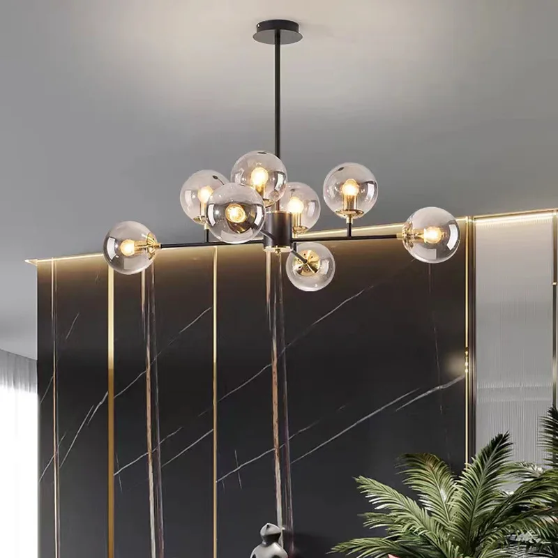 Modern Nordic Led Chandelier Chandelier Living Room Kitchen Dining Room Bedroom Home Interior Lighting Glass Lampshade
Modern Nordic Led Chandelier Chandelier Living Room Kitchen Dining Room Bedroom Home Interior Lighting Glass Lampshade