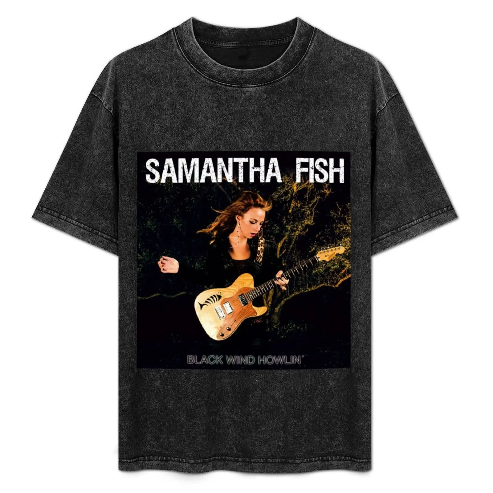 Samantha Fish black wind howlin T-Shirt Urban Casual Loose Fit Tee
Samantha Fish black wind howlin T-Shirt Urban Casual Loose Fit Tee