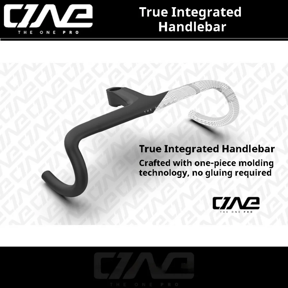 New THE ONE PRO Drop Handlebar Road Bike Integrated Internal Routing Handlebar for Cycling
New THE ONE PRO Drop Handlebar Road Bike Integrated Internal Routing Handlebar for Cycling