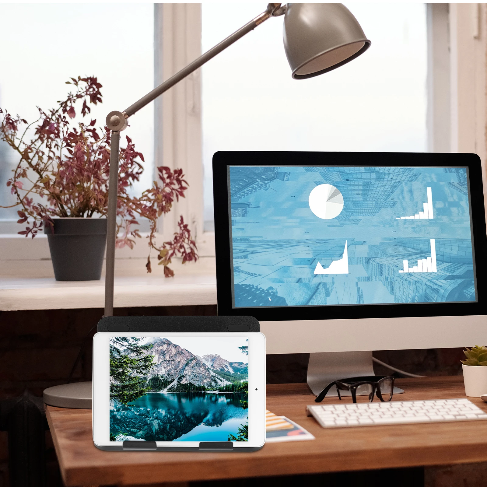 Phone Tablet Stand Adjustable Foldable Desktop Holder For Office Bedroom Store Portable Abs Stand Small Space Saving Table Mount
Phone Tablet Stand Adjustable Foldable Desktop Holder For Office Bedroom Store Portable Abs Stand Small Space Saving Table Mount