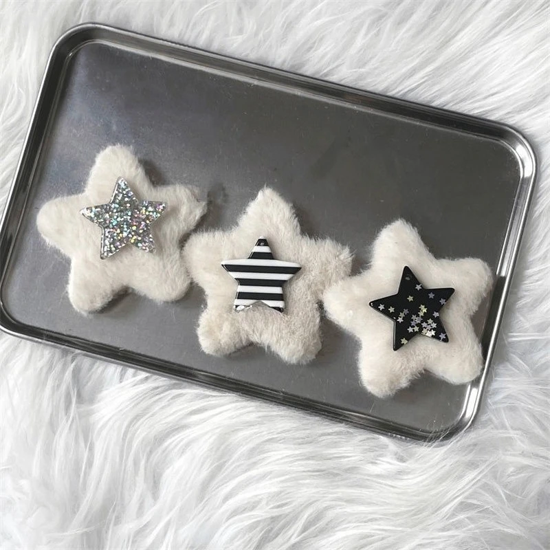 Y2K Korean Plush Star Hairpin Sweet Child Handmade Cute BB Pins Hairpin Headwear Hair Accessories Women Girls
Y2K Korean Plush Star Hairpin Sweet Child Handmade Cute BB Pins Hairpin Headwear Hair Accessories Women Girls