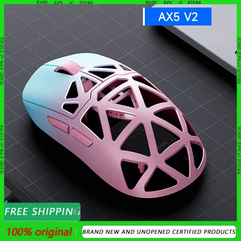 MCHOSE AX5 V2 Gaming Mouse Wireless Bluetooth Three Mode 54g Lightweight Ergonomic 26000dpi 750IPS for PC Esports
MCHOSE AX5 V2 Gaming Mouse Wireless Bluetooth Three Mode 54g Lightweight Ergonomic 26000dpi 750IPS for PC Esports