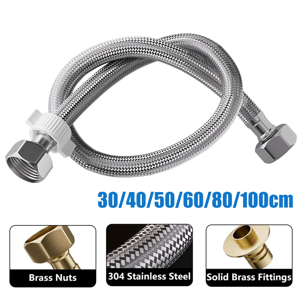 ORIENTAL YUHONG 304 Stainless Steel Shower Hose 1/2 Inch Flexible Water Hose Plumbing Pipe Tube Bathroom Accessories
ORIENTAL YUHONG 304 Stainless Steel Shower Hose 1/2 Inch Flexible Water Hose Plumbing Pipe Tube Bathroom Accessories