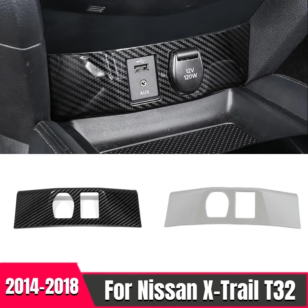 For Nissan X-Trail T32 Qashqai J11 2014-2018 Car Inner Cigarette Lighter AUX USB Cover Trim Stickers Shell Interior Accessories
For Nissan X-Trail T32 Qashqai J11 2014-2018 Car Inner Cigarette Lighter AUX USB Cover Trim Stickers Shell Interior Accessories