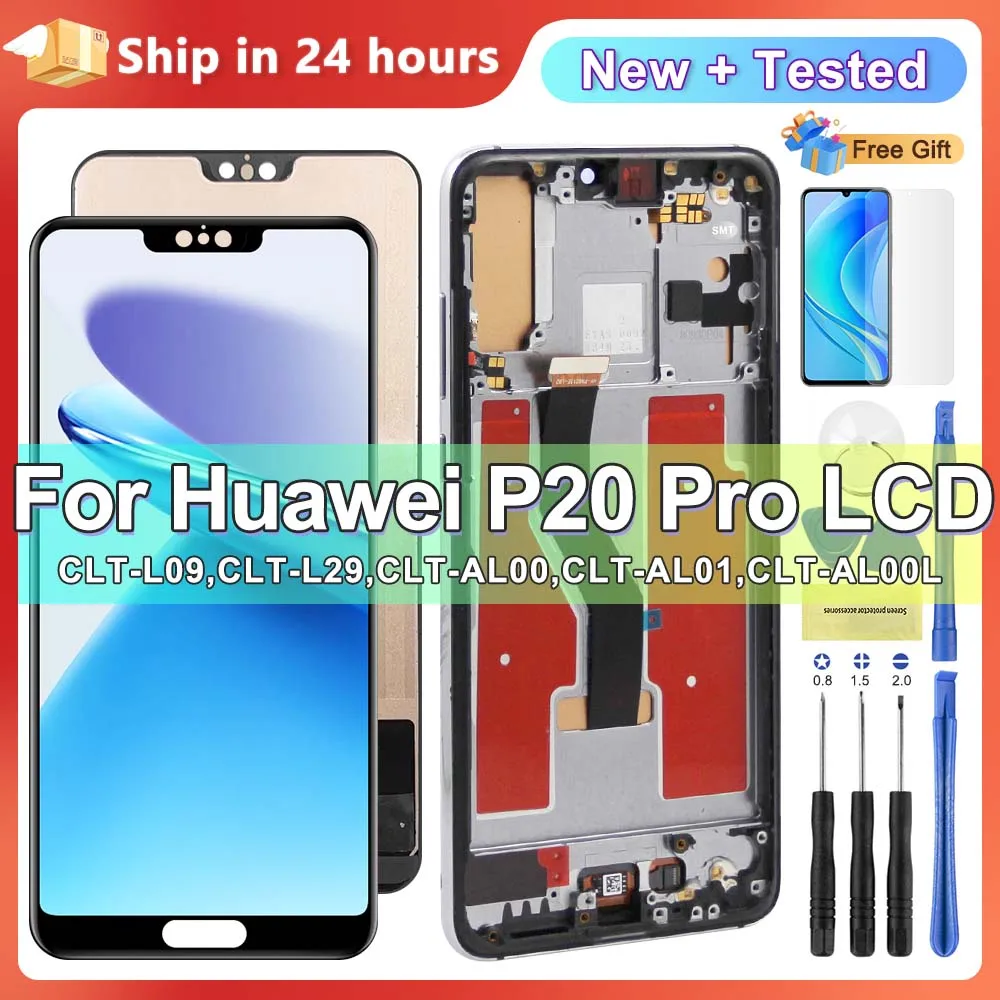6.1'' Display For HUAWEI P20 Pro LCD Display Touch Screen Digitizer Assembly For HUAWEI P20 pro LCD Screen Replacement
6.1'' Display For HUAWEI P20 Pro LCD Display Touch Screen Digitizer Assembly For HUAWEI P20 pro LCD Screen Replacement