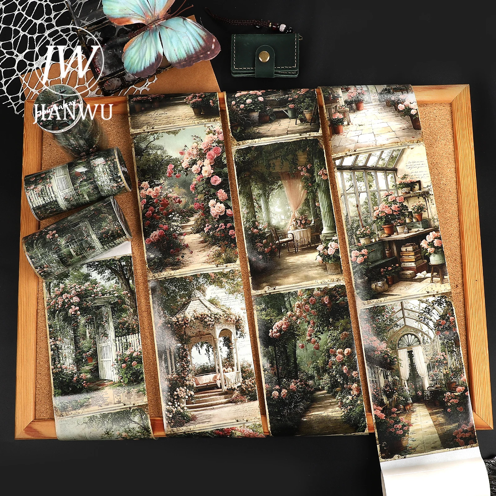 JIANWU 80mm*205cm Vintage Flower Garden Landscape Material Collage Scrapbooking Washi Tape Creative DIY Journal Stationery
JIANWU 80mm*205cm Vintage Flower Garden Landscape Material Collage Scrapbooking Washi Tape Creative DIY Journal Stationery