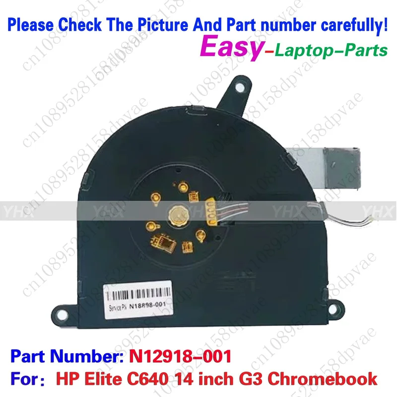 GYX New For HP Elite C640 14 inch G3 Chromebook CPU COOLING FAN N12918-001 Fast delivery
GYX New For HP Elite C640 14 inch G3 Chromebook CPU COOLING FAN N12918-001 Fast delivery