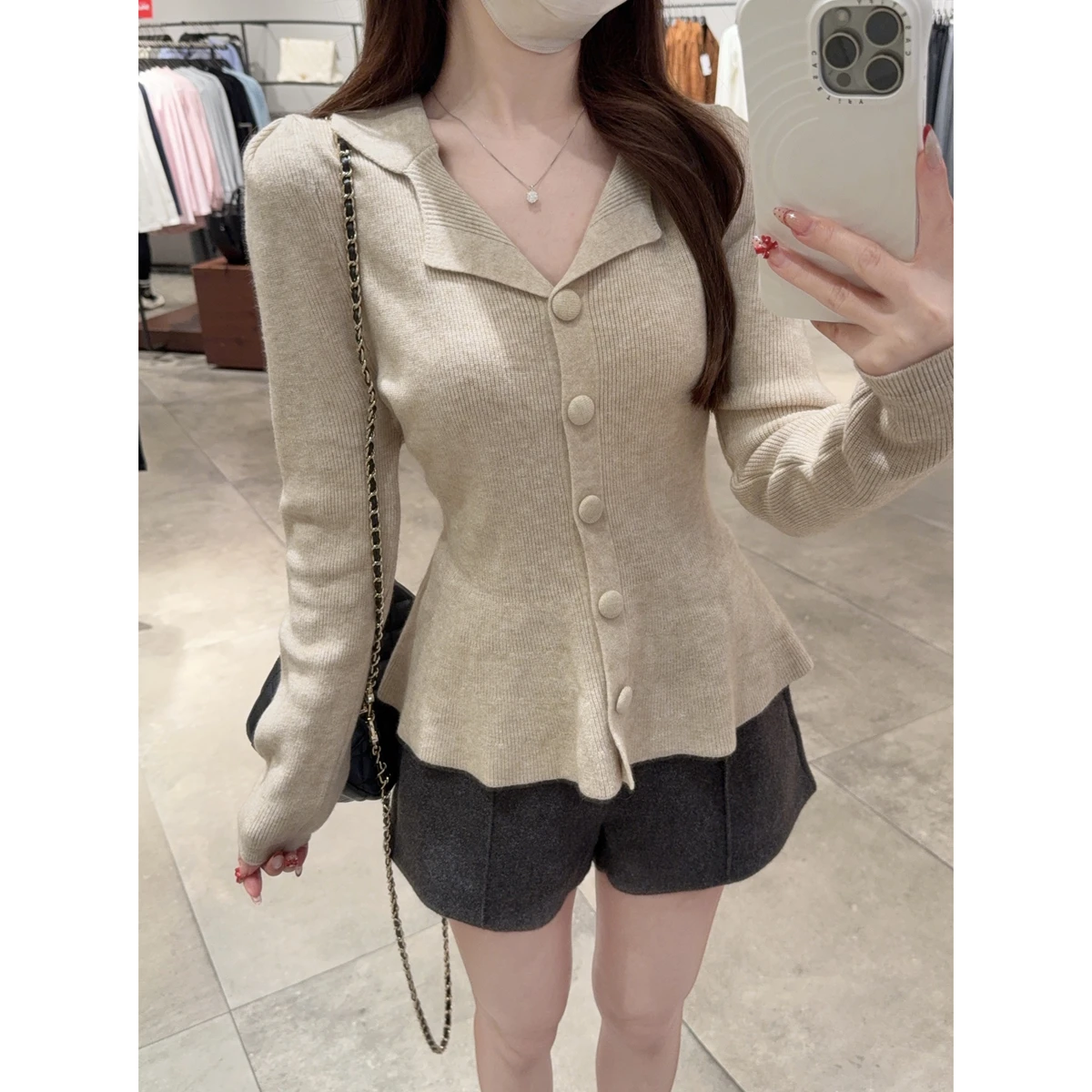 Корейский облегающий вязаный кардиган, свитер, пальто на пуговицах, женское модное осенне-зимнее новое поступление
Корейский облегающий вязаный кардиган, свитер, пальто на пуговицах, женское модное осенне-зимнее новое поступление