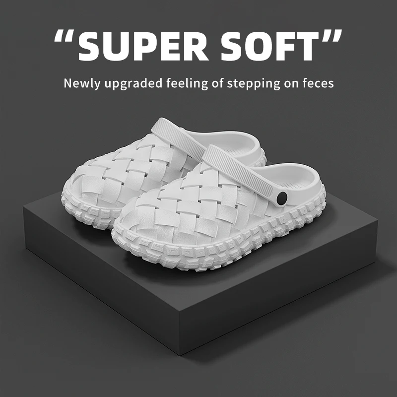 Мужская обувь Cave летом, противоскользящая и дышащая для вождения, подходит как повседневная и тканые носки, крутые тапочки.
Мужская обувь Cave летом, противоскользящая и дышащая для вождения, подходит как повседневная и тканые носки, крутые тапочки.