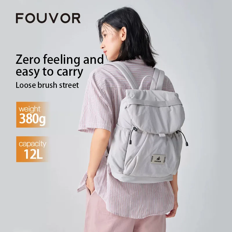 FOUVOR Drawstring Flap Backpack for College Students Commute Use Lightweight Travel Fashion Backpacks 2026 Trend Bags 3072-03
FOUVOR Drawstring Flap Backpack for College Students Commute Use Lightweight Travel Fashion Backpacks 2026 Trend Bags 3072-03