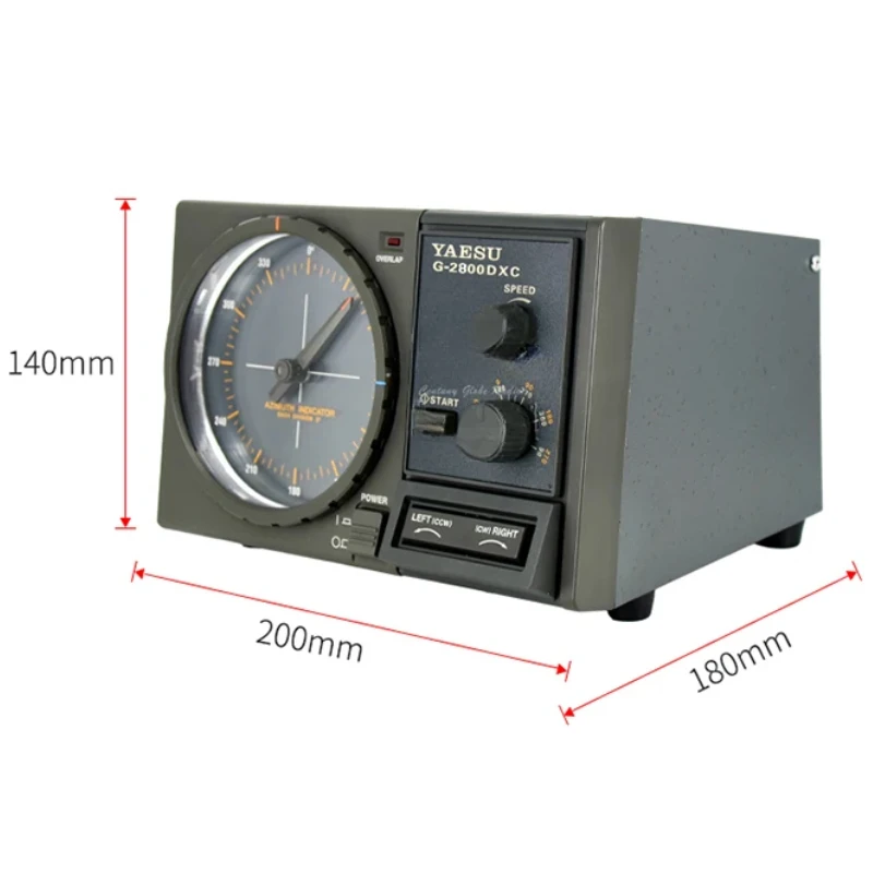 G-2800DXC antenna rotator heavy-duty 450 ° omnidirectional
G-2800DXC antenna rotator heavy-duty 450 ° omnidirectional