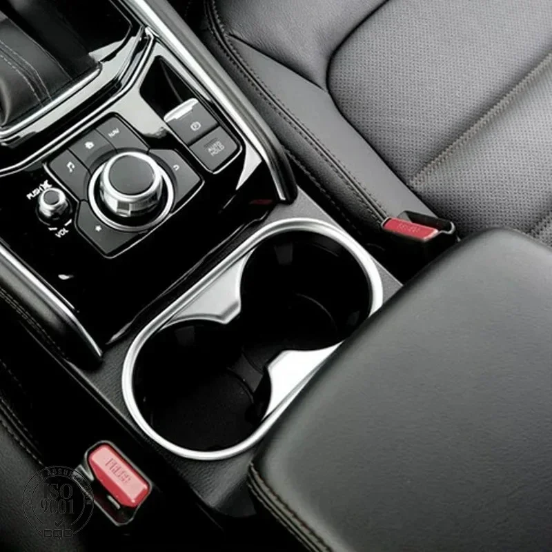 Matte Chrome Car Cup Holder Cover Trims For Mazda CX5 CX-5 2017-2025 Auto Interior Drink Storage Holders
Matte Chrome Car Cup Holder Cover Trims For Mazda CX5 CX-5 2017-2025 Auto Interior Drink Storage Holders