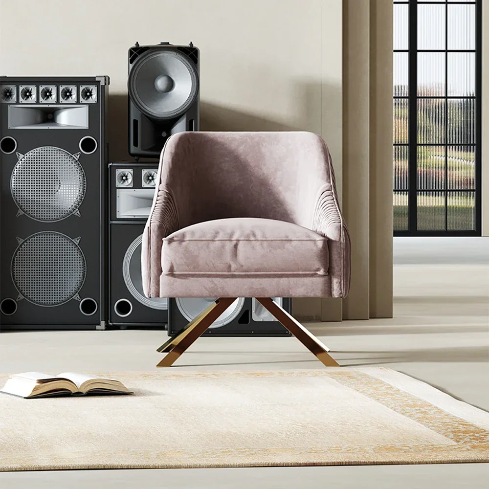 Luxury new living room chairs single sofa chair stainless steel swivel chairs bedroom home office furniture
Luxury new living room chairs single sofa chair stainless steel swivel chairs bedroom home office furniture